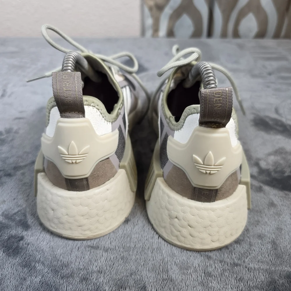 Adidas NMD_R1 Mens Boost “Brown Beige Cream” Casual Shoe Sneakers GX7606